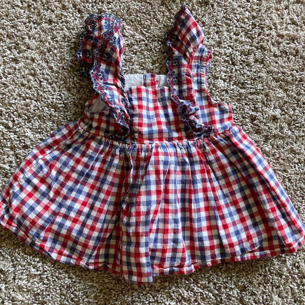 4th of July Eyelet Dress